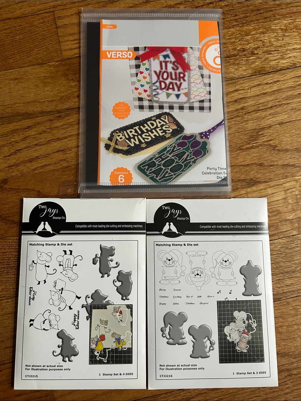 Verso & Two Jays Mixed Home Design Stamp Sets - Multicolor